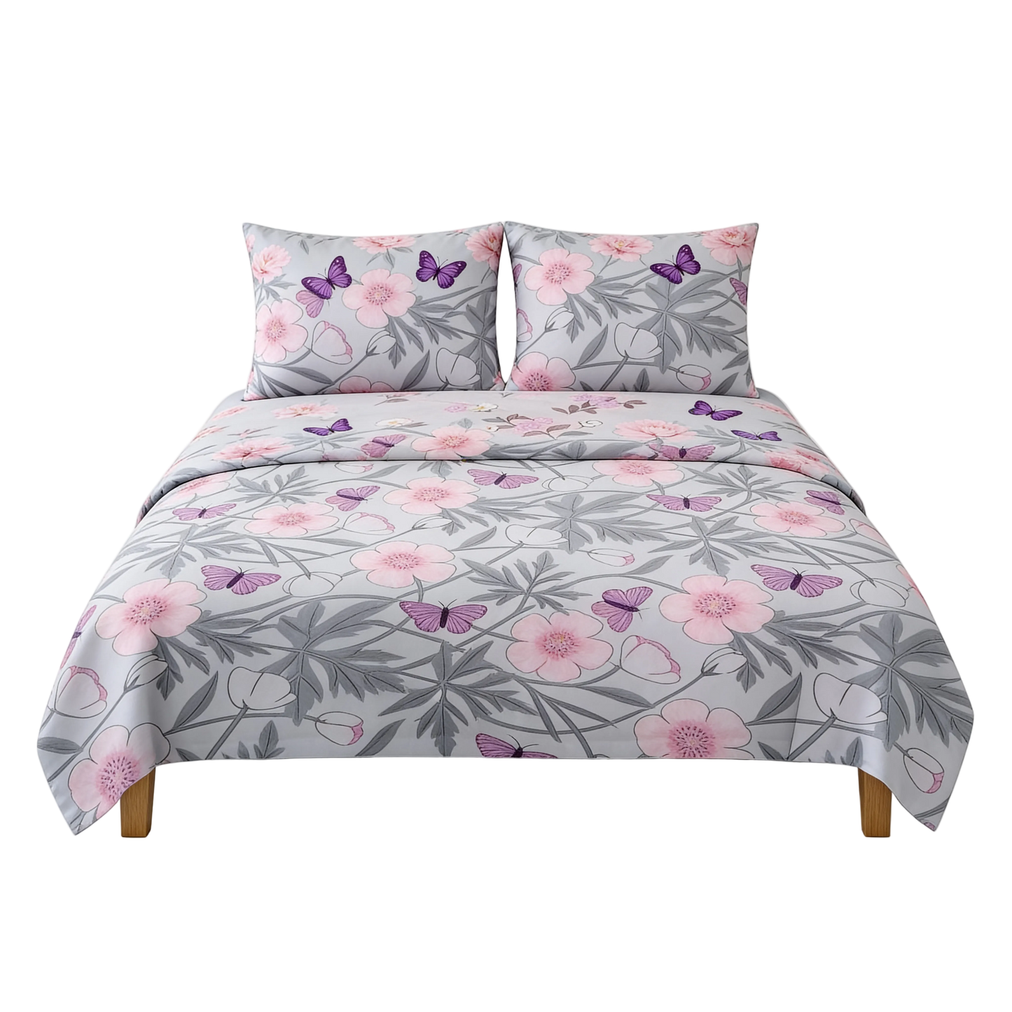 London Dreams Brida Butterfly Bedsheet Set