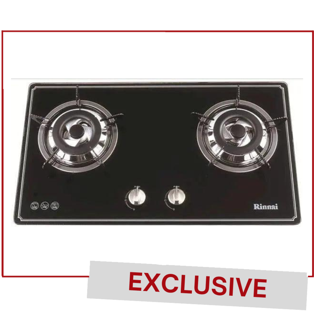 RINNAI BUILT IN HOB 71CM RVB-2BGB