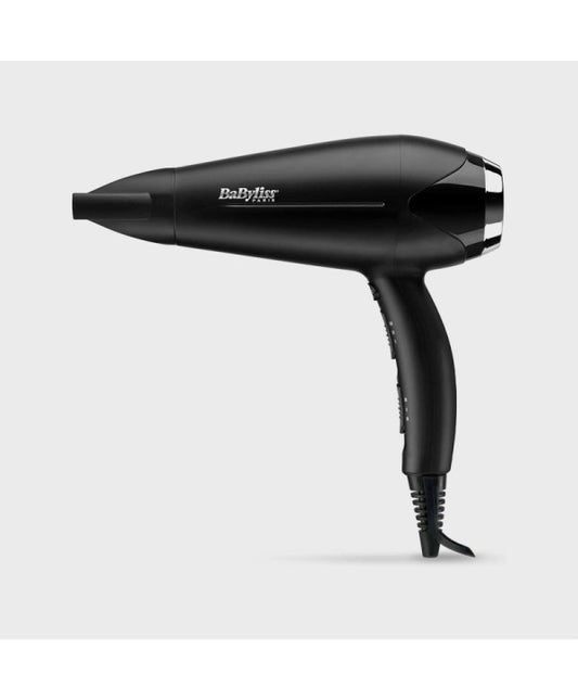 Babyliss Hair Dryer Turbo Smooth 2200W – Black/Silver Chrome