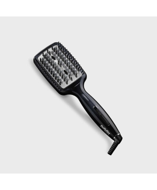 Babyliss Smoothing Heated Hair Brush – Ceramic Straightening Brush