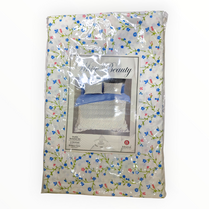 Brida White Beauty Bedsheet Set