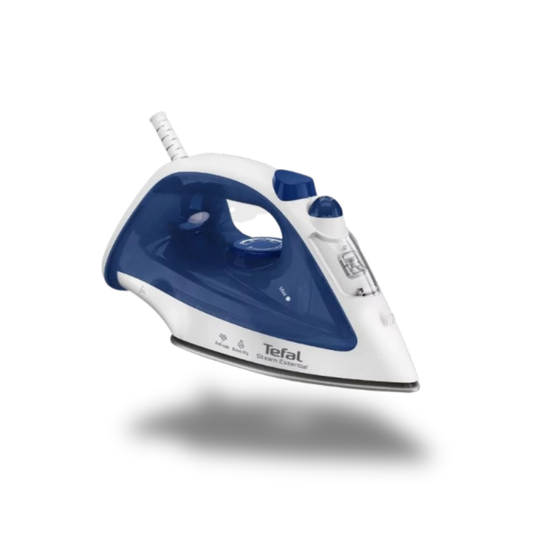 Tefal Steam Iron – 1200W, 180ml Water Tank, 80g Steam Boost, Ceramic Soleplate