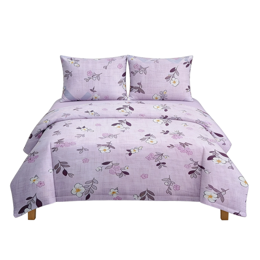 London Dreams Brida Rose Pink Bedsheet Set