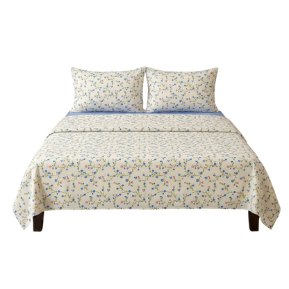 Brida White Beauty Bedsheet Set