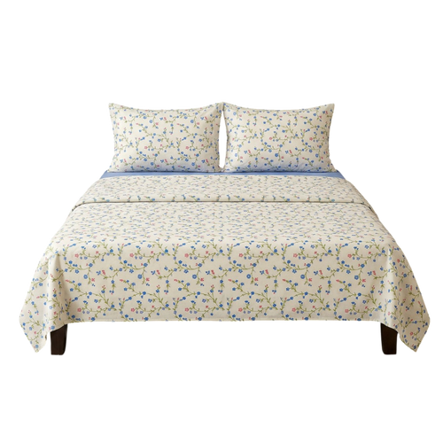 Brida White Beauty Bedsheet Set