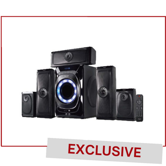 SPEAKER RGB RAINBOW SYSTEM 5.1CH 80W WITH USB/SD/FM/BLUETOOTH/RT THCS-7931B TRUST