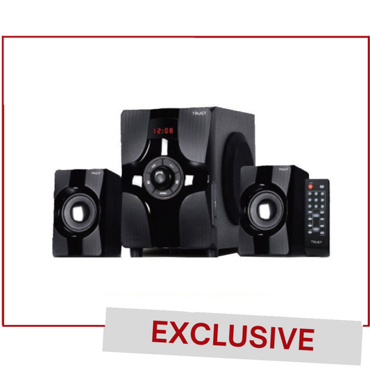 SPEAKER MULTIMEDIA 2.1CH 25W WITH USB/FM/BLUETOOTH/RT THCS-HR220 TRUST