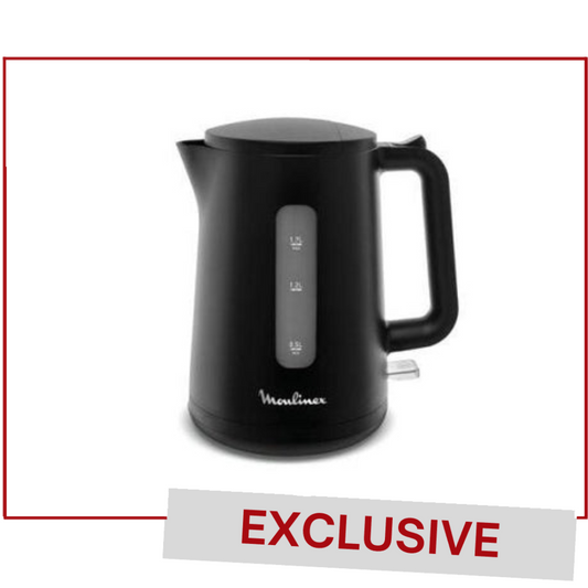 MOULINEX KETTLE MATTE BLACK BY200810