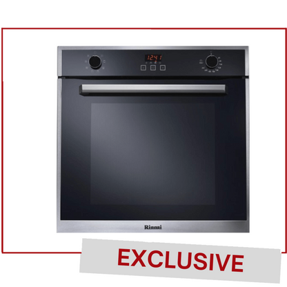 RINNAI BUILT IN OVEN, 70L/60CM ROE6206XAEM