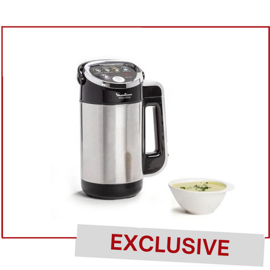 MX BLENDER CHAUFFANT INOX NOIR EASY SOUP LM8418