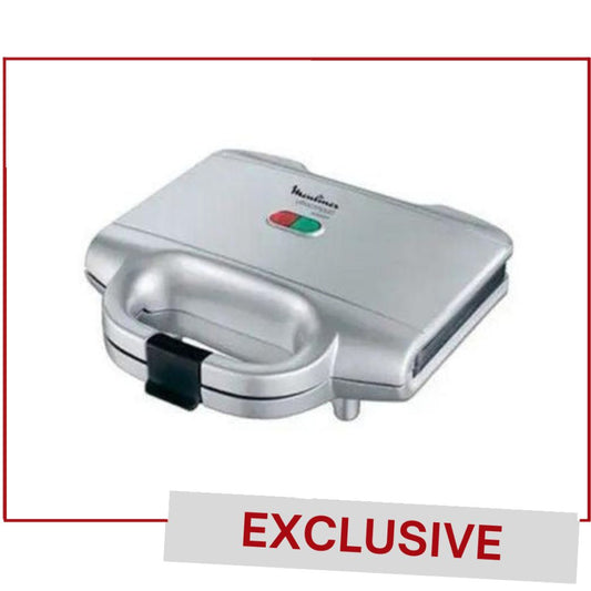 Moulinex Ultra Compact Sandwich Maker SM1561 (Silver)